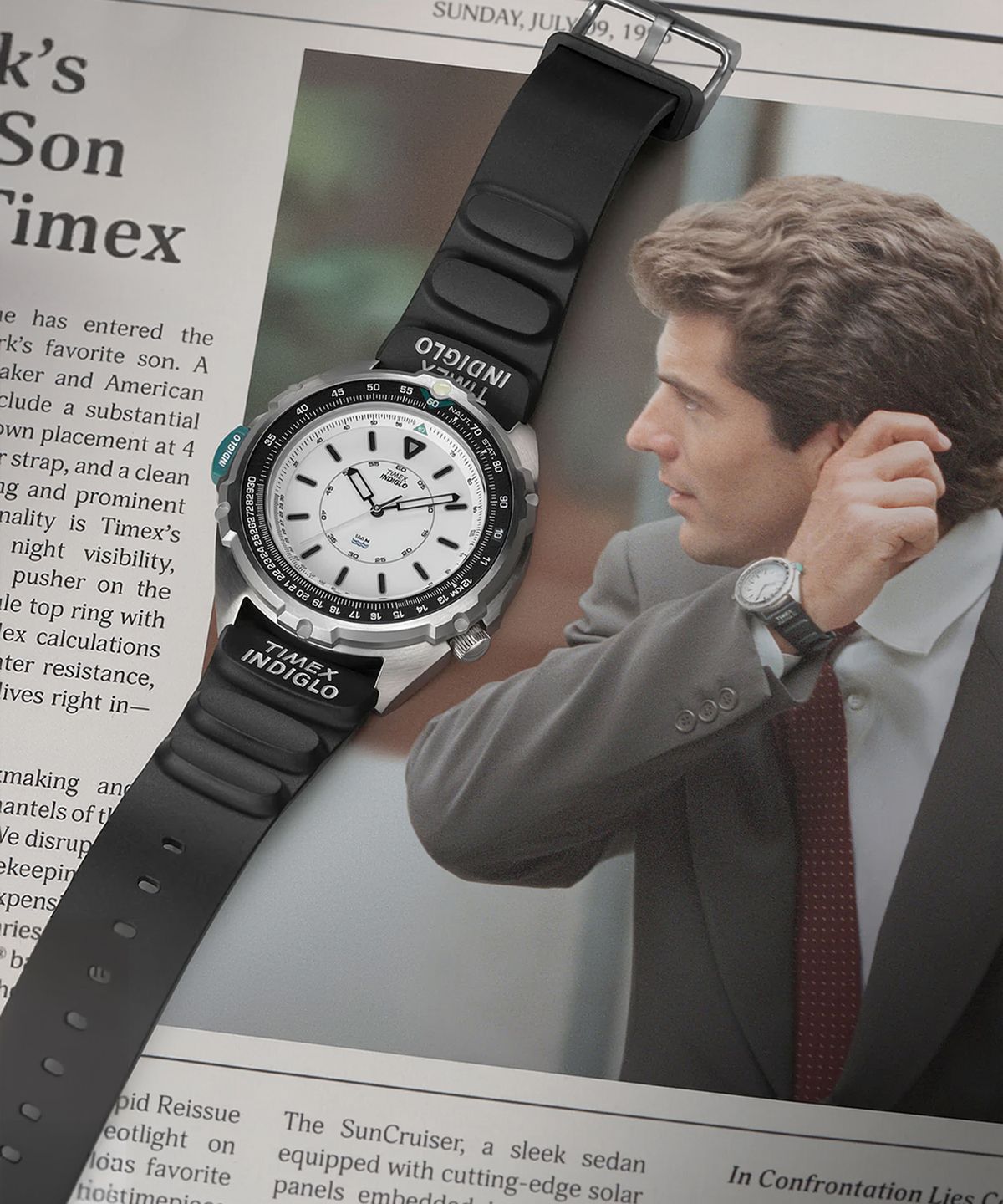 타이맥스(TIMEX) 1995 인트레피드 리이슈 복각시계 46mm