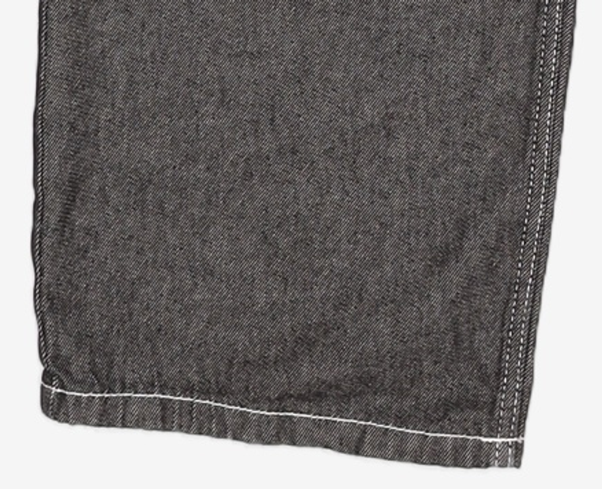 데케트(DECET) [여름원단]2Pleats Wide Jeans DCPT005RawBlack 28