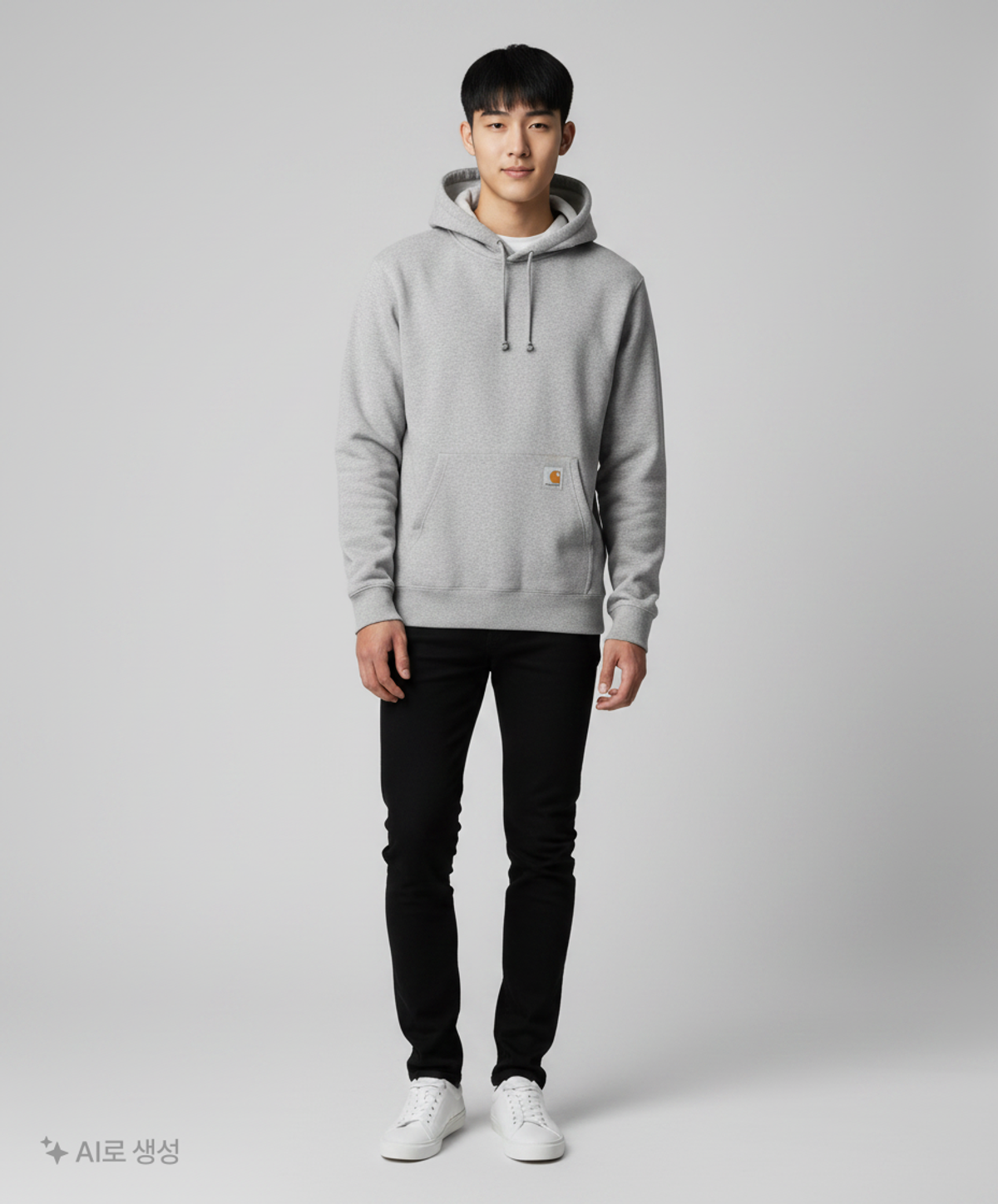 칼하트(CARHARTT) K121 후드티 (그레이) S