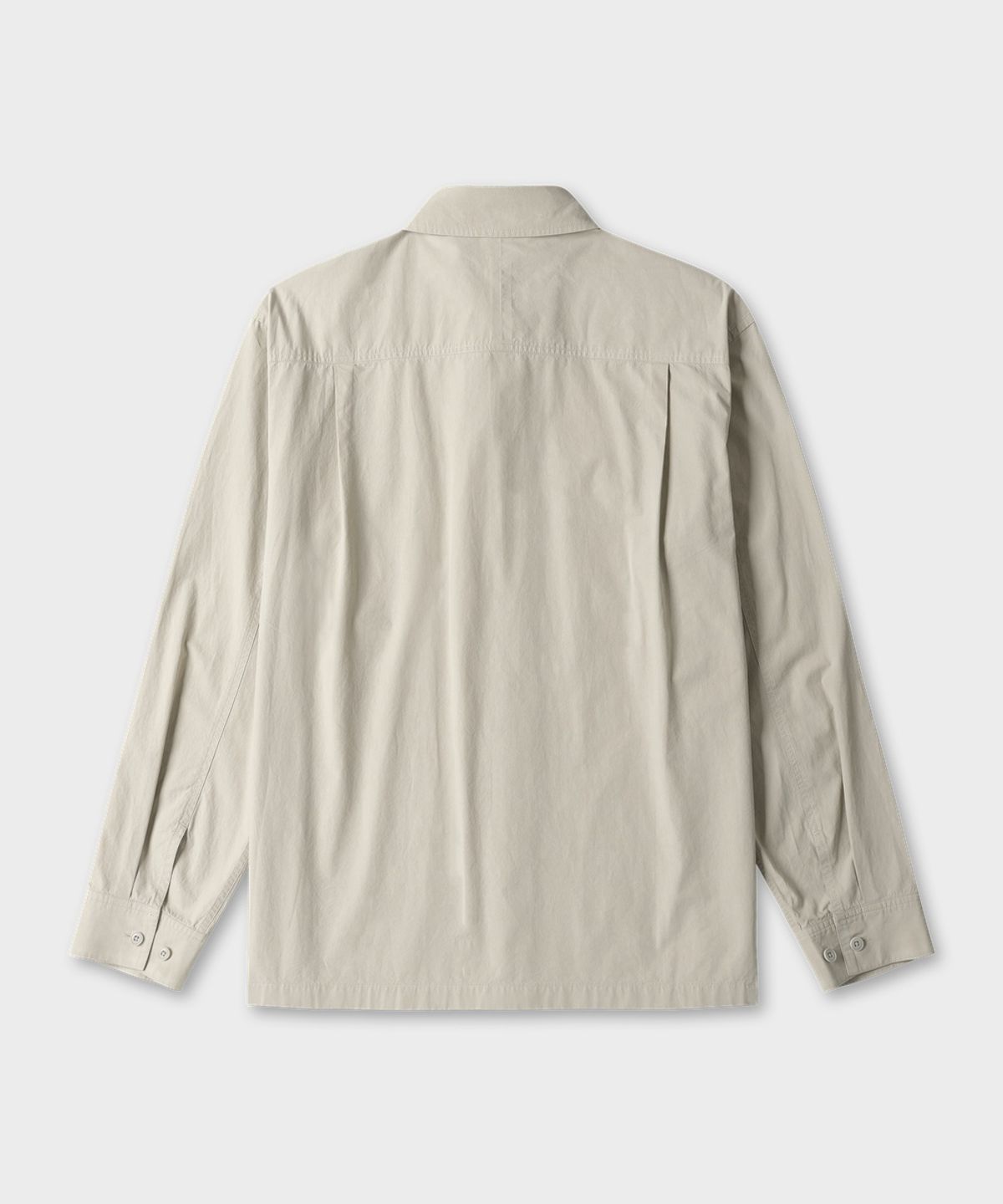 테일던(TAILDERN) Sachs Cotton Shirts Jacket Beige