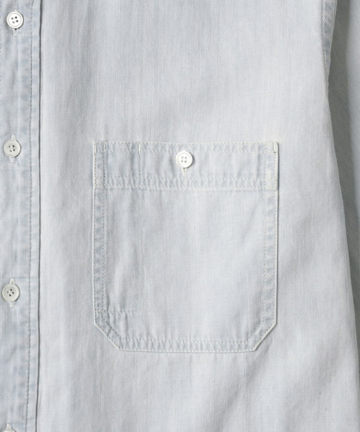테일던(TAILDERN) Ennis Denim Shirts Light Weight Cotton Light Blue