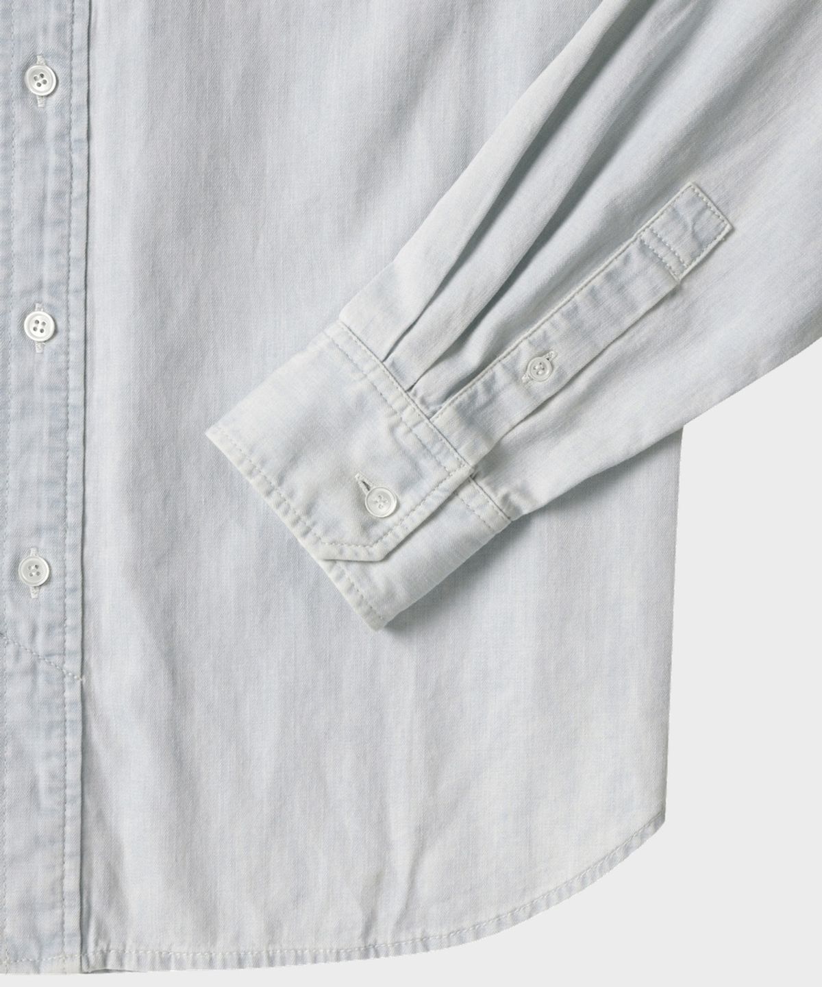 테일던(TAILDERN) Ennis Denim Shirts Light Weight Cotton Light Blue