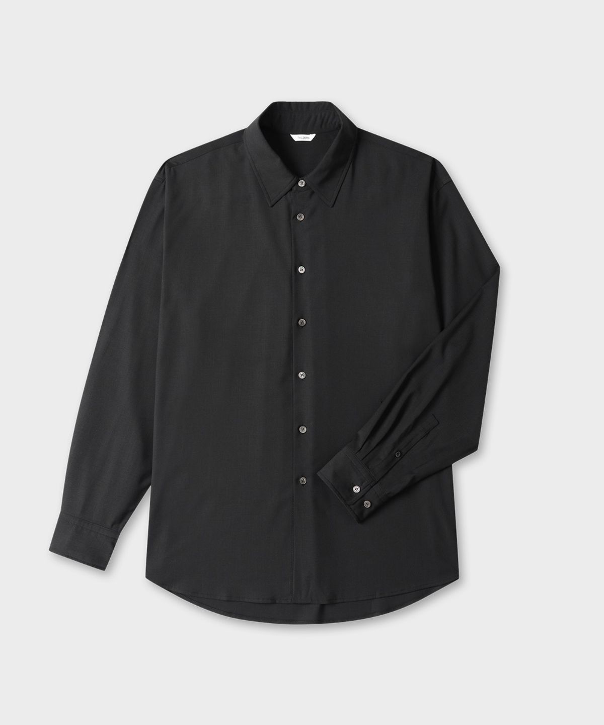 테일던(TAILDERN) Issac Wool blend Shirts Black