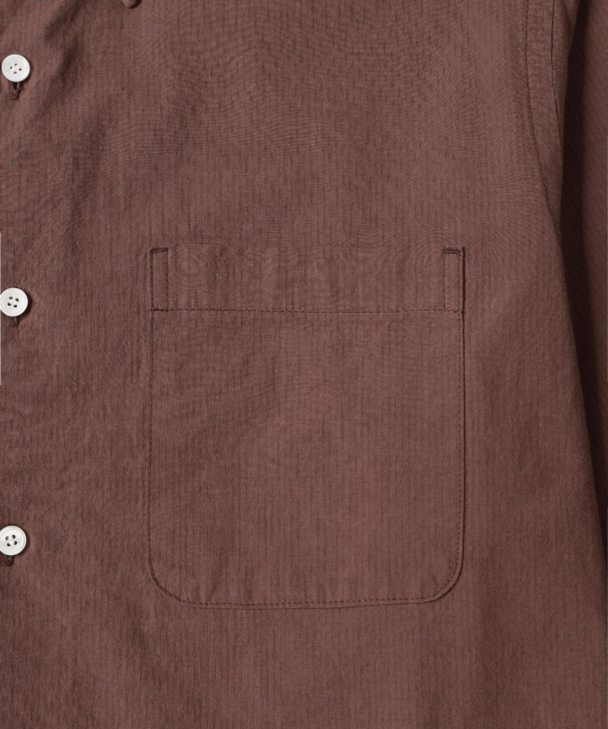 테일던(TAILDERN) Miles Button Down Shirts Airy Cotton Burgundy