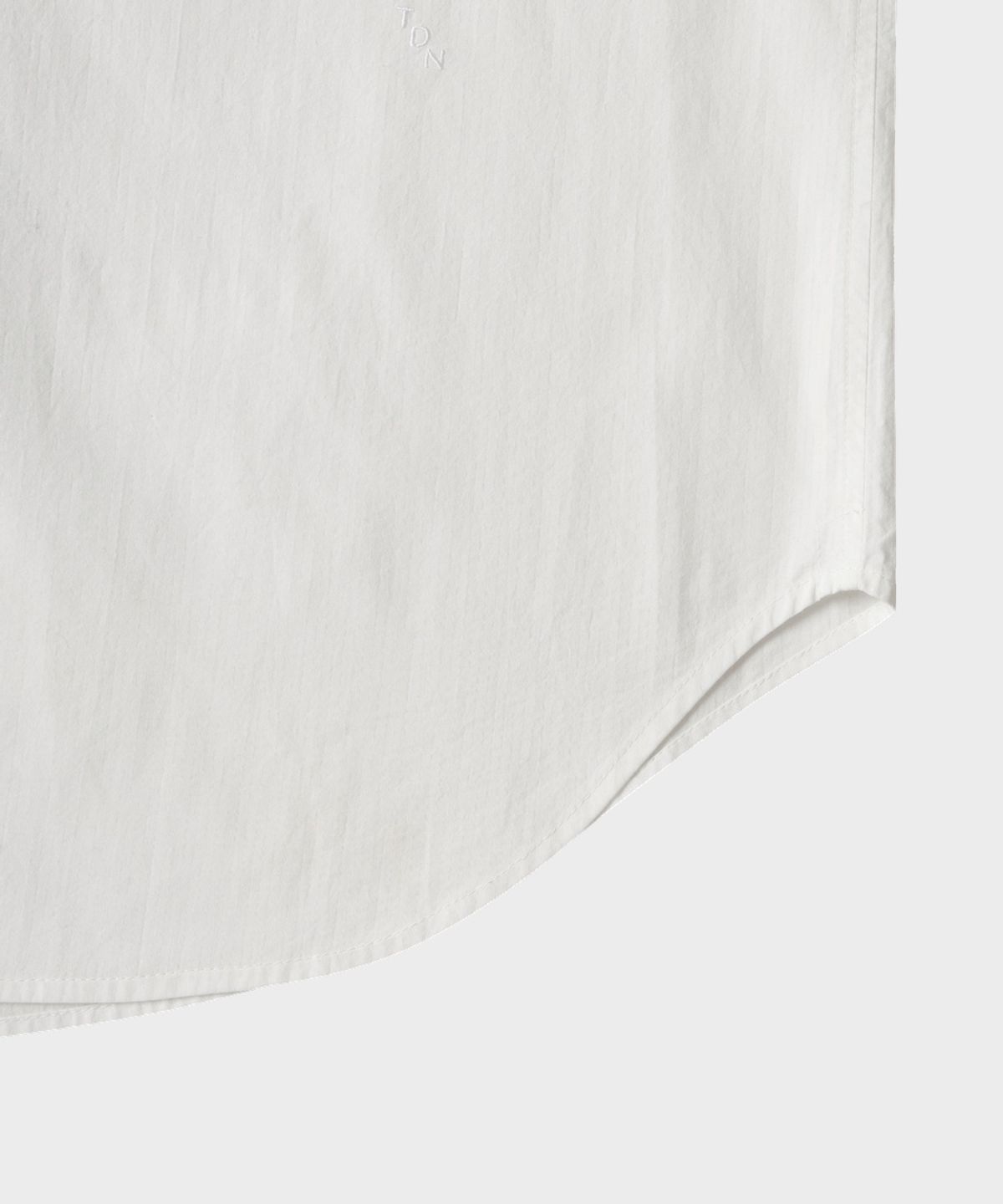 테일던(TAILDERN) Miles Button Down Shirts Airy Cotton White