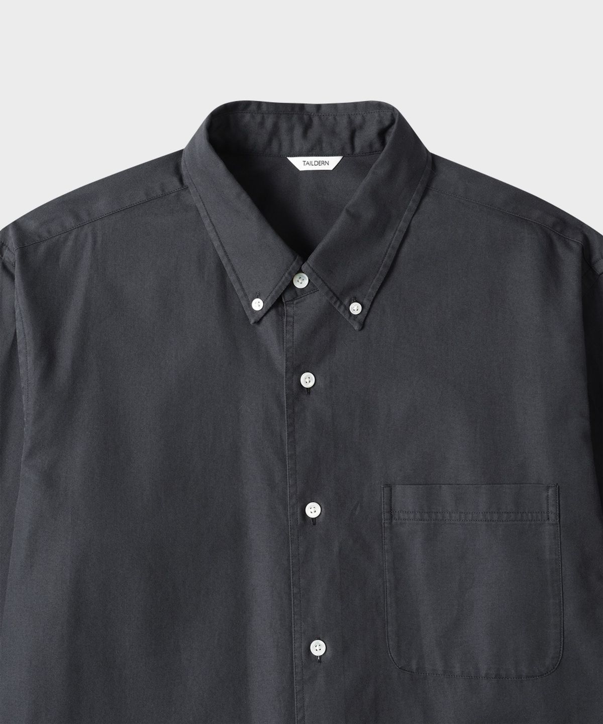 테일던(TAILDERN) Miles Cotton Button Down Shirts Navy