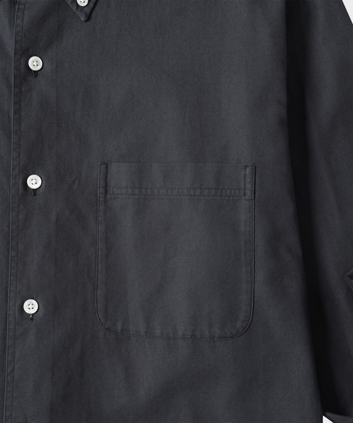 테일던(TAILDERN) Miles Cotton Button Down Shirts Navy