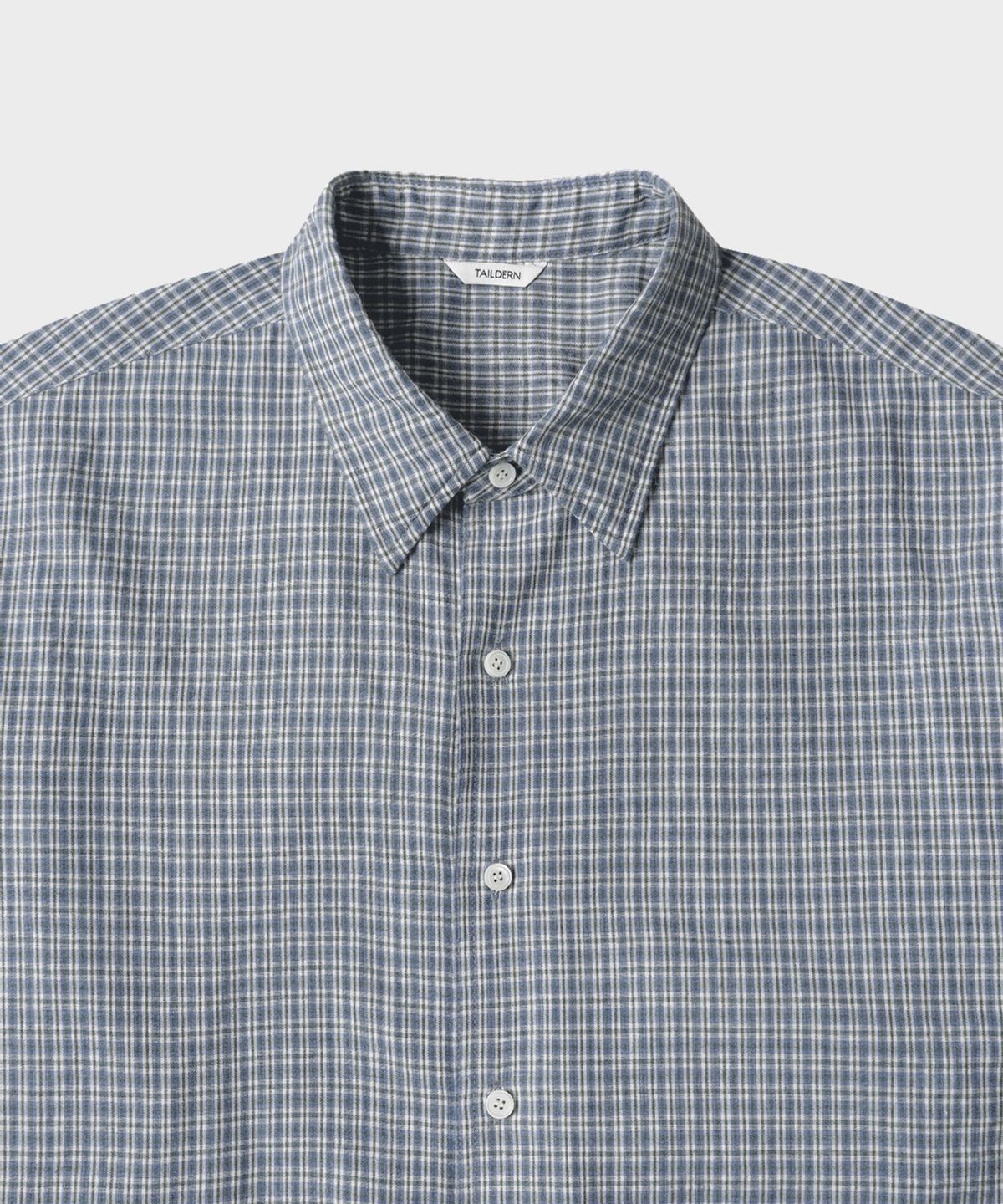 테일던(TAILDERN) Grant Flannel Shirts Blue