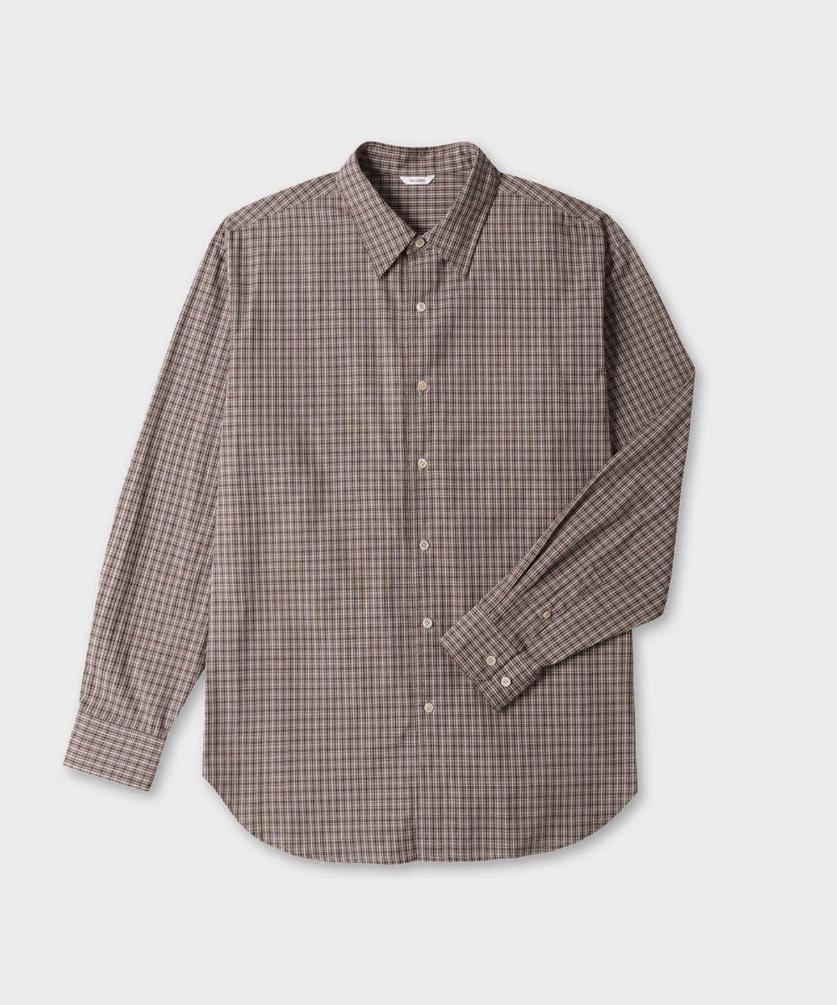 테일던(TAILDERN) Grant Flannel Shirts Brown