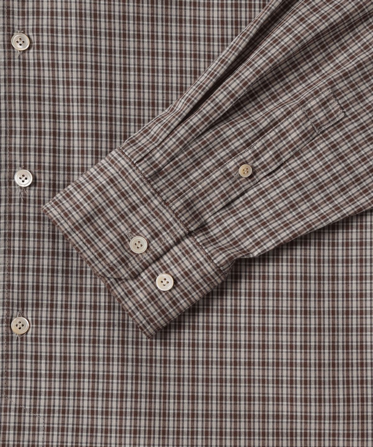 테일던(TAILDERN) Grant Flannel Shirts Brown