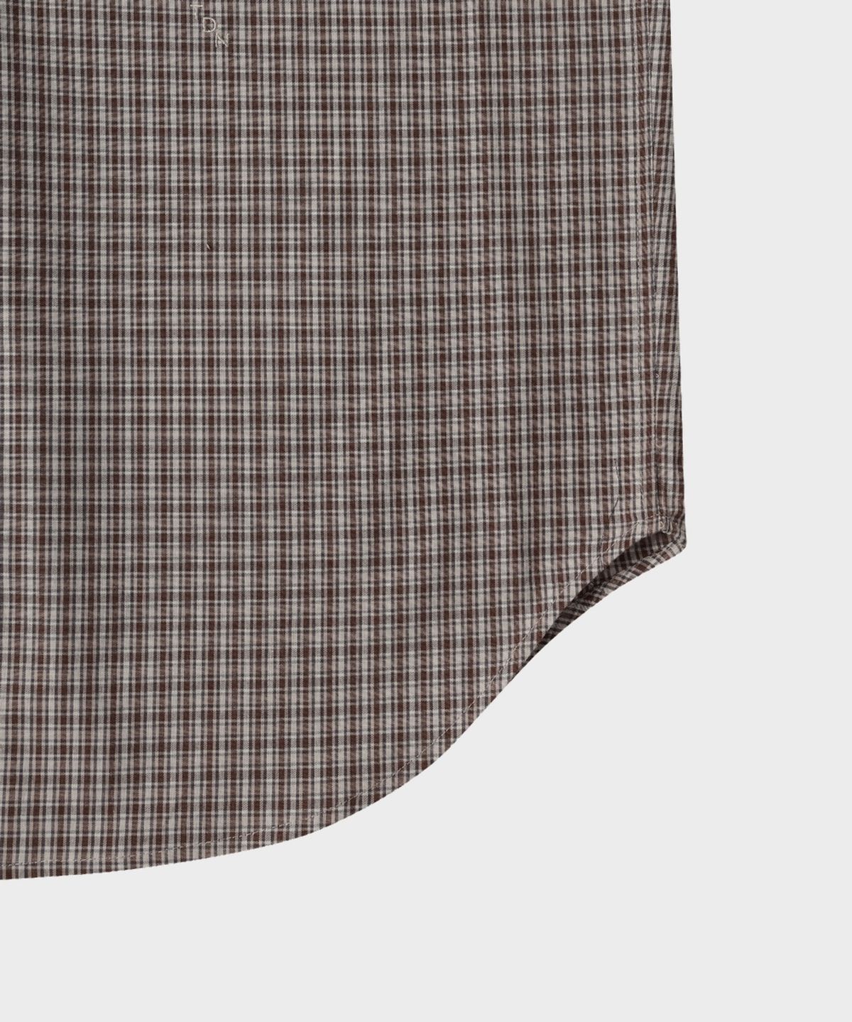 테일던(TAILDERN) Grant Flannel Shirts Brown
