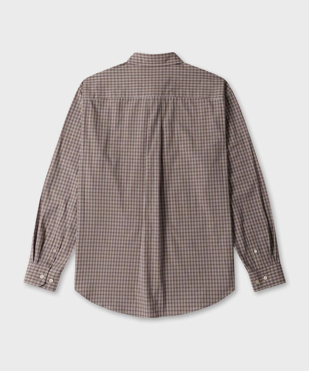 테일던(TAILDERN) Grant Flannel Shirts Brown