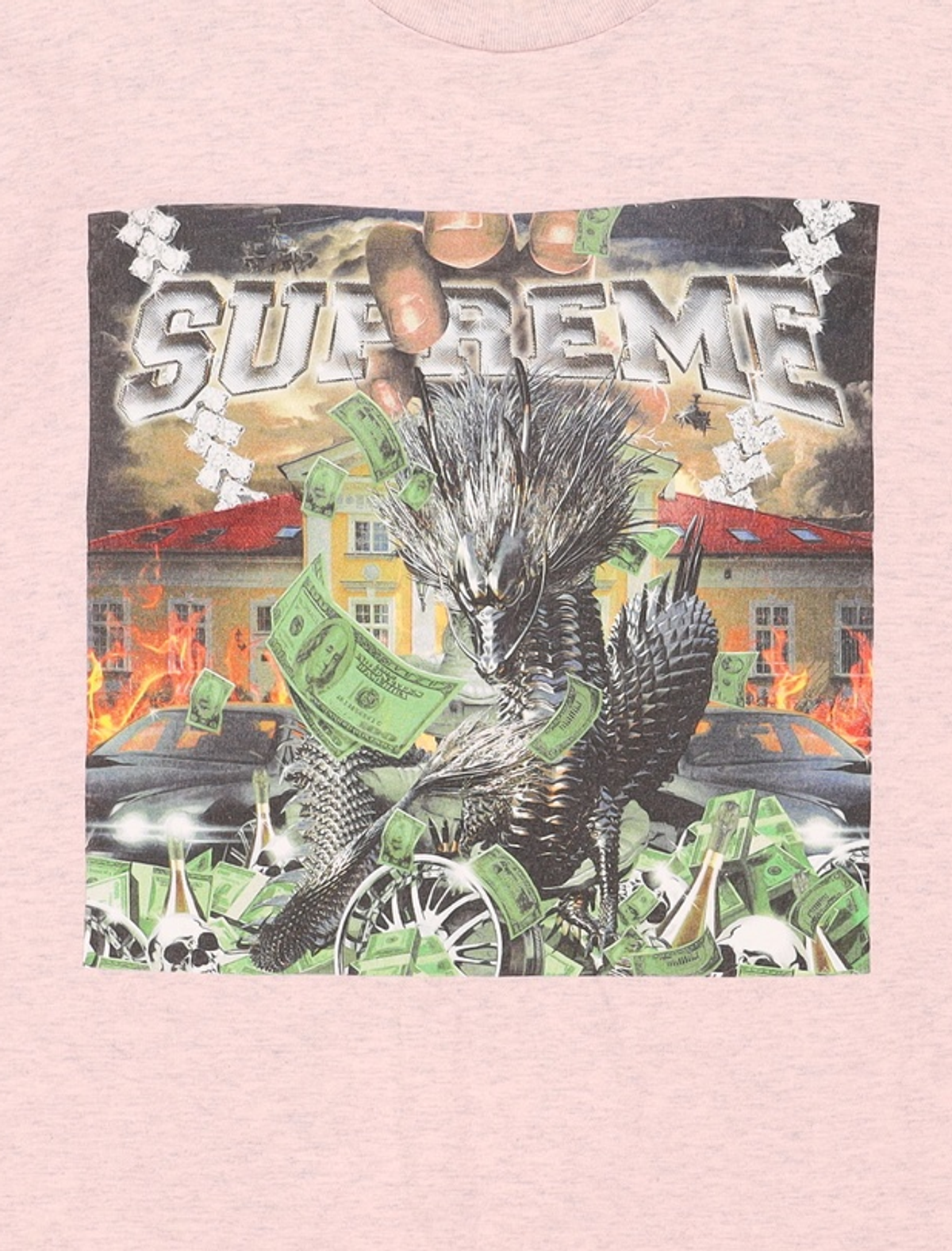 슈프림(SUPREME) 반소매 티셔츠 L