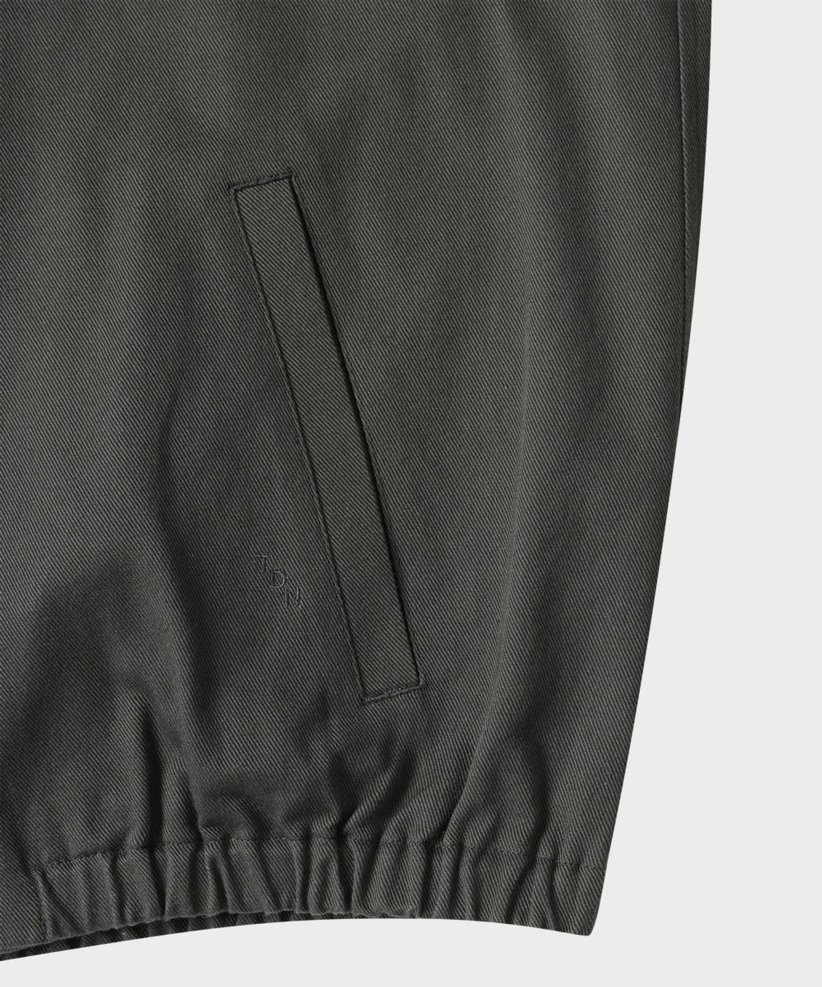테일던(TAILDERN) Pedro Cotton Linen Drizzler Jacket Dark Grey