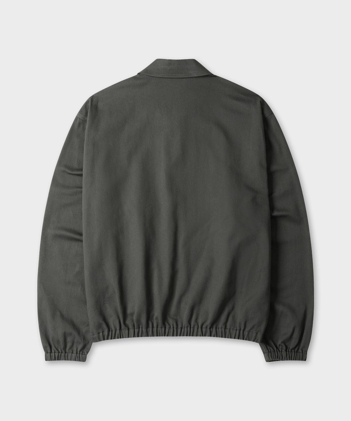 테일던(TAILDERN) Pedro Cotton Linen Drizzler Jacket Dark Grey