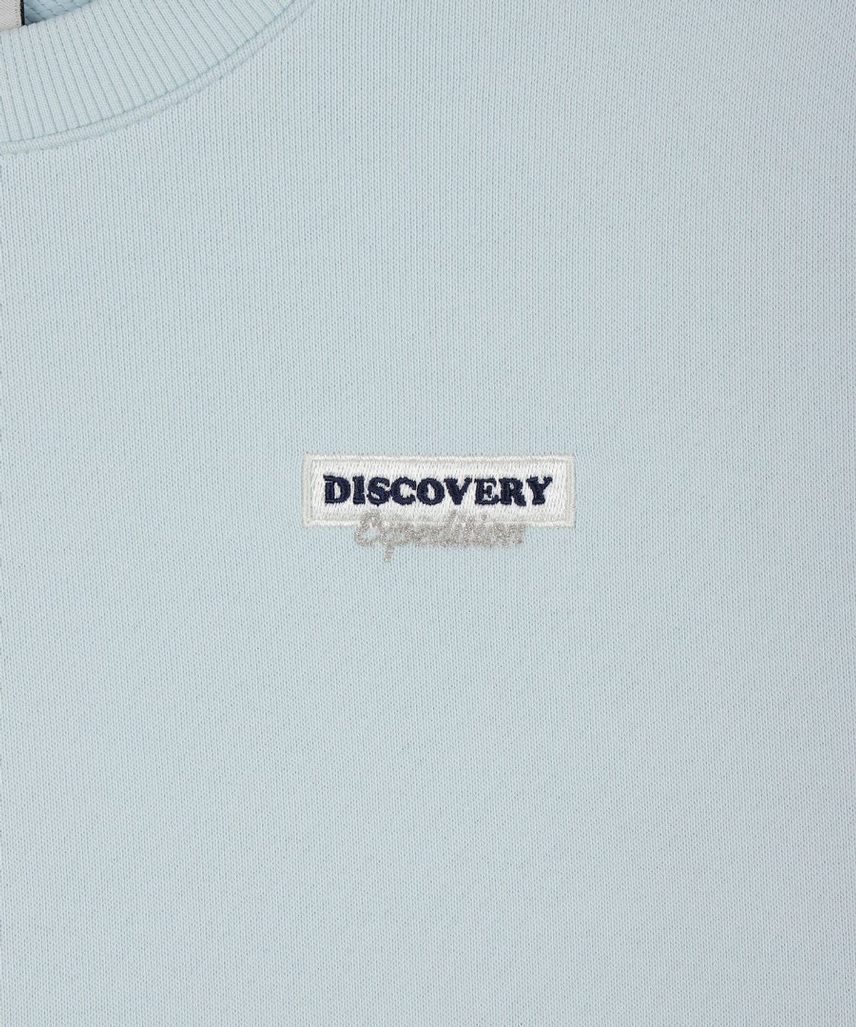 디스커버리 키즈(DISCOVERY KIDS) 여아  맨투맨-팬츠 2SET (L. SKY BLUE)