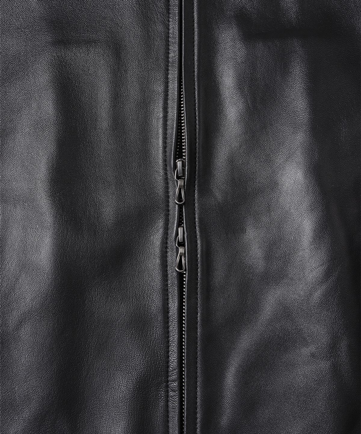 테일던(TAILDERN) Pattinson Leather Jacket Black