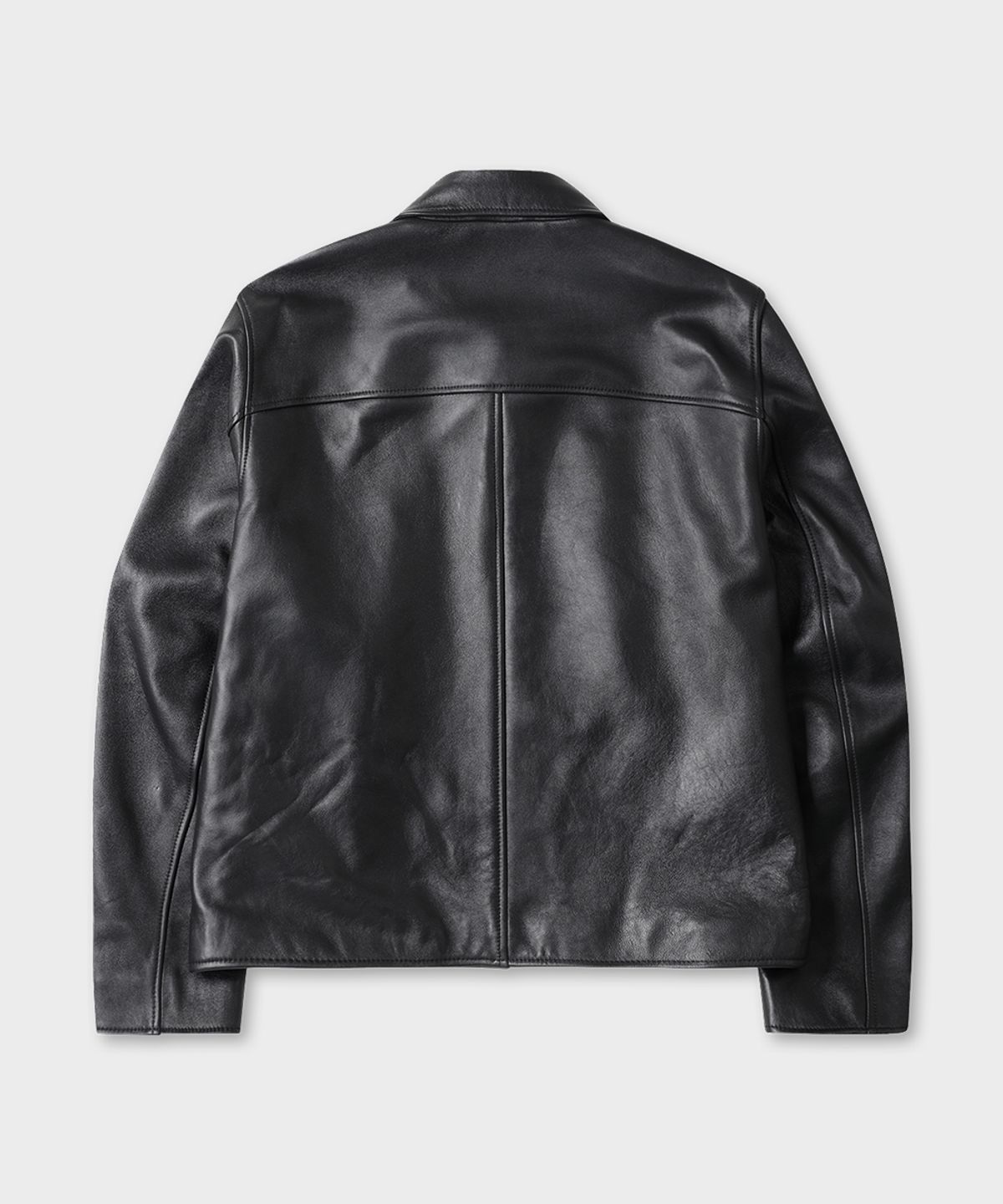 테일던(TAILDERN) Pattinson Leather Jacket Black