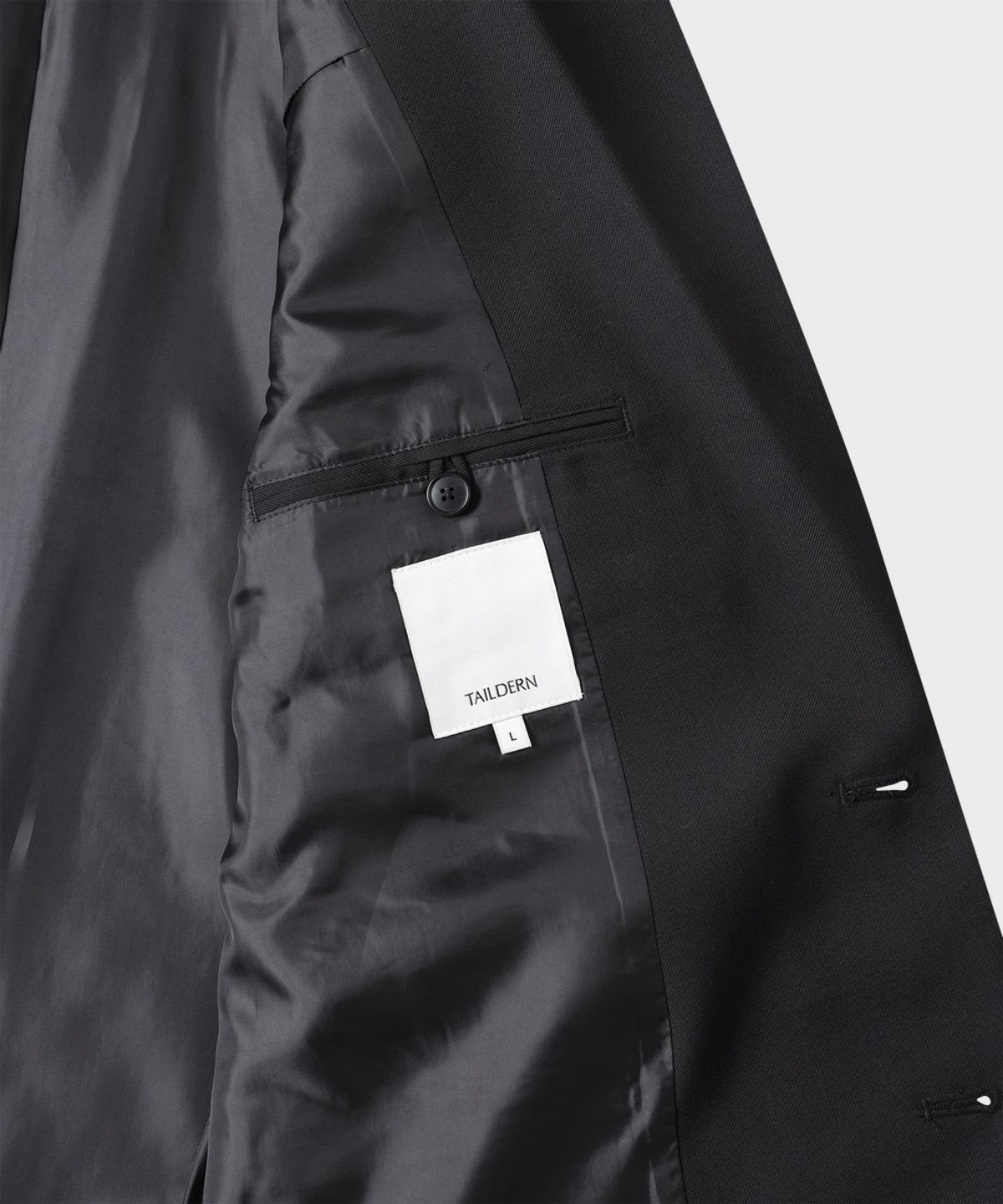 테일던(TAILDERN) Caine Wool Tailored Jacket Black