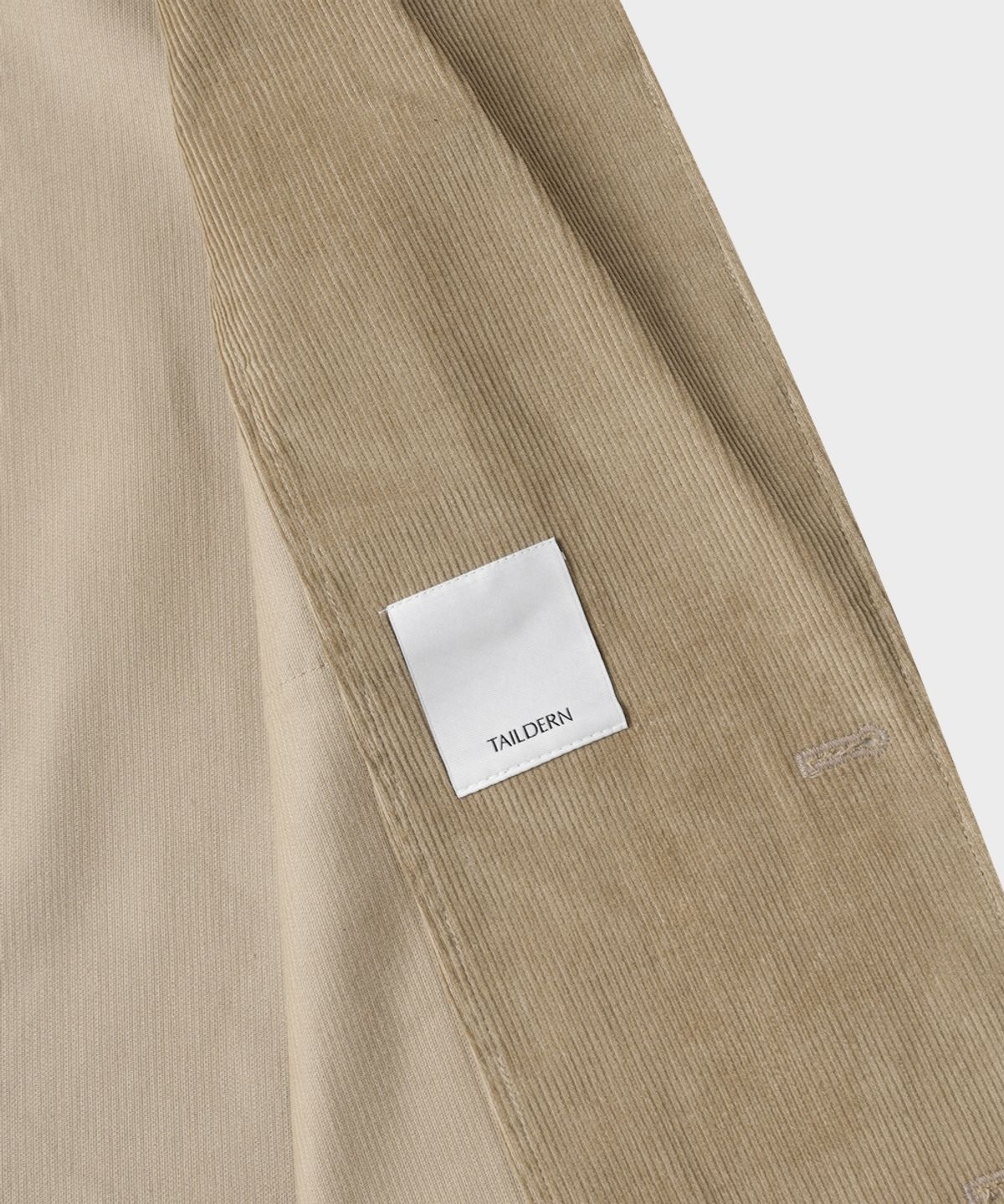 테일던(TAILDERN) Wes Corduroy Jacket Beige