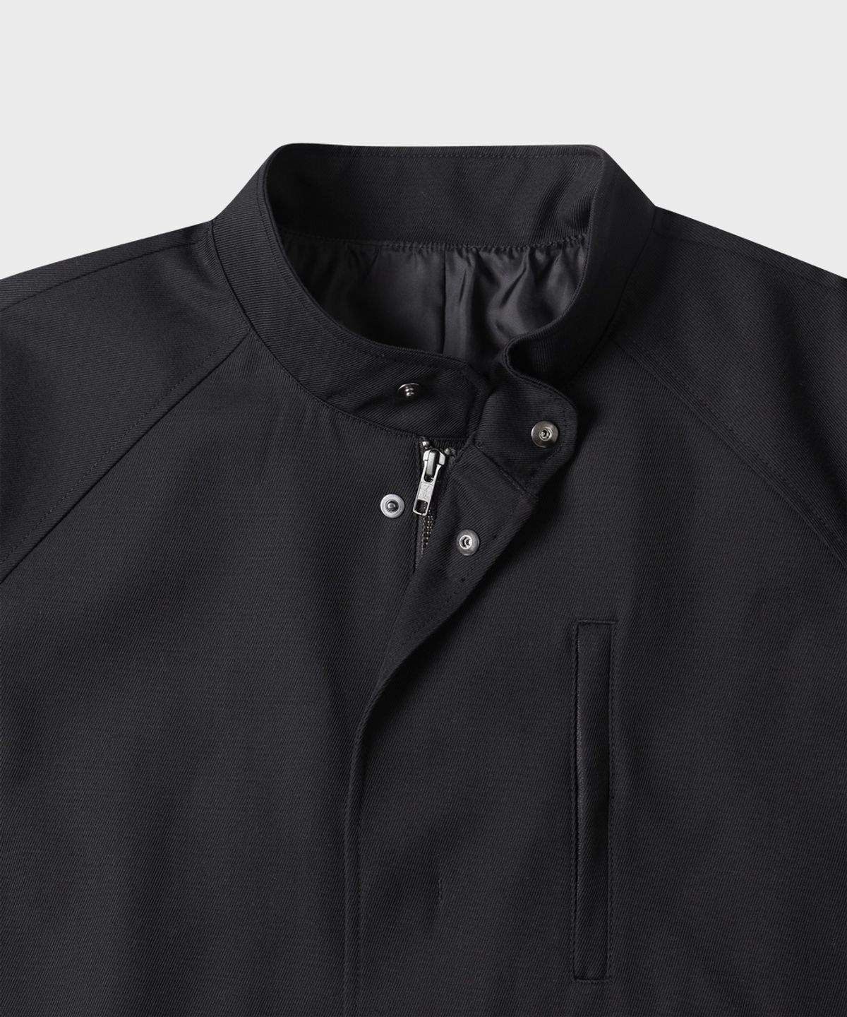 테일던(TAILDERN) Mads Half Wool Utility Parka Black