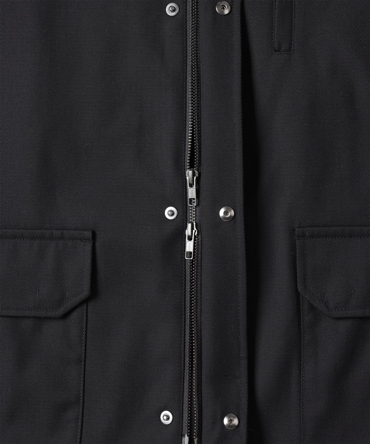 테일던(TAILDERN) Mads Half Wool Utility Parka Black
