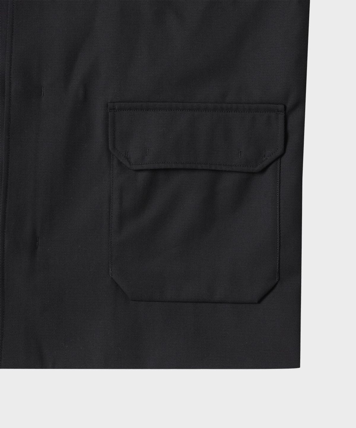 테일던(TAILDERN) Mads Half Wool Utility Parka Black