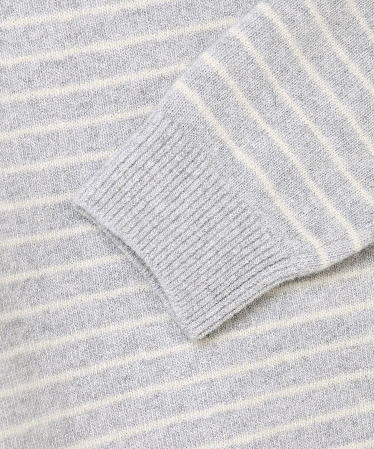 라코스테(LACOSTE) 여성 스트라이프 하프집업 스웨터 AF924E-56N CCA