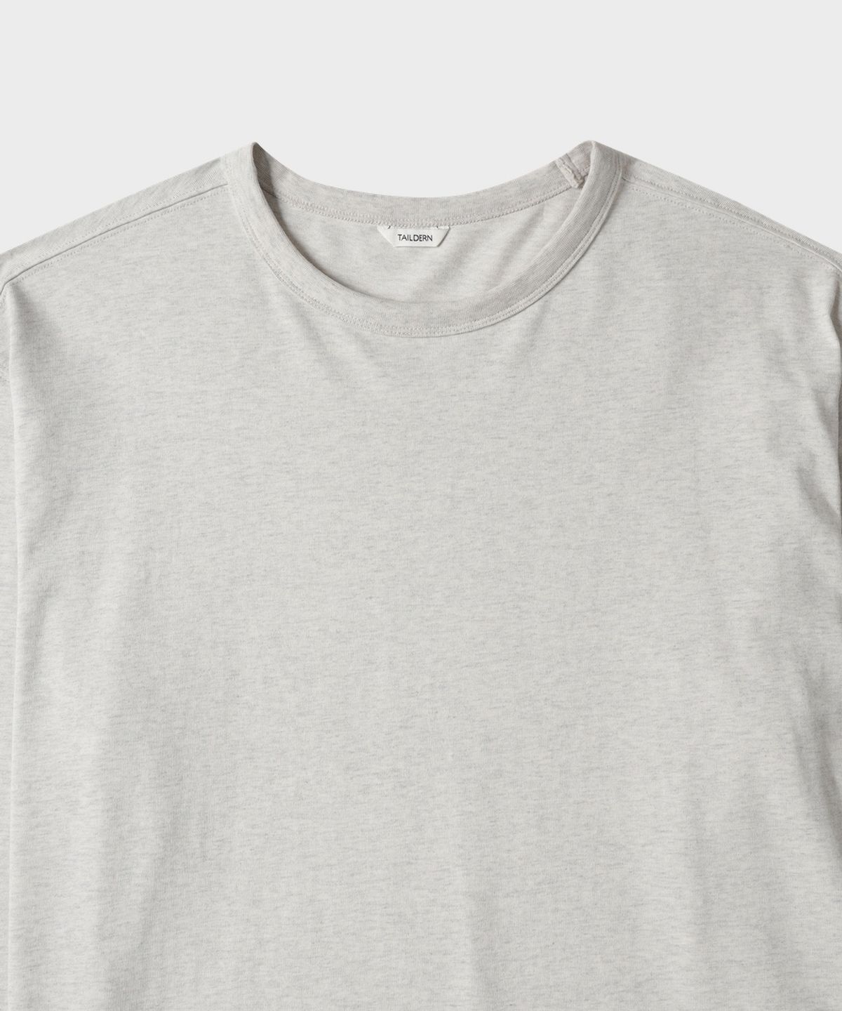 테일던(TAILDERN) Fike TDN Long Sleeve Tshirts Oatmeal