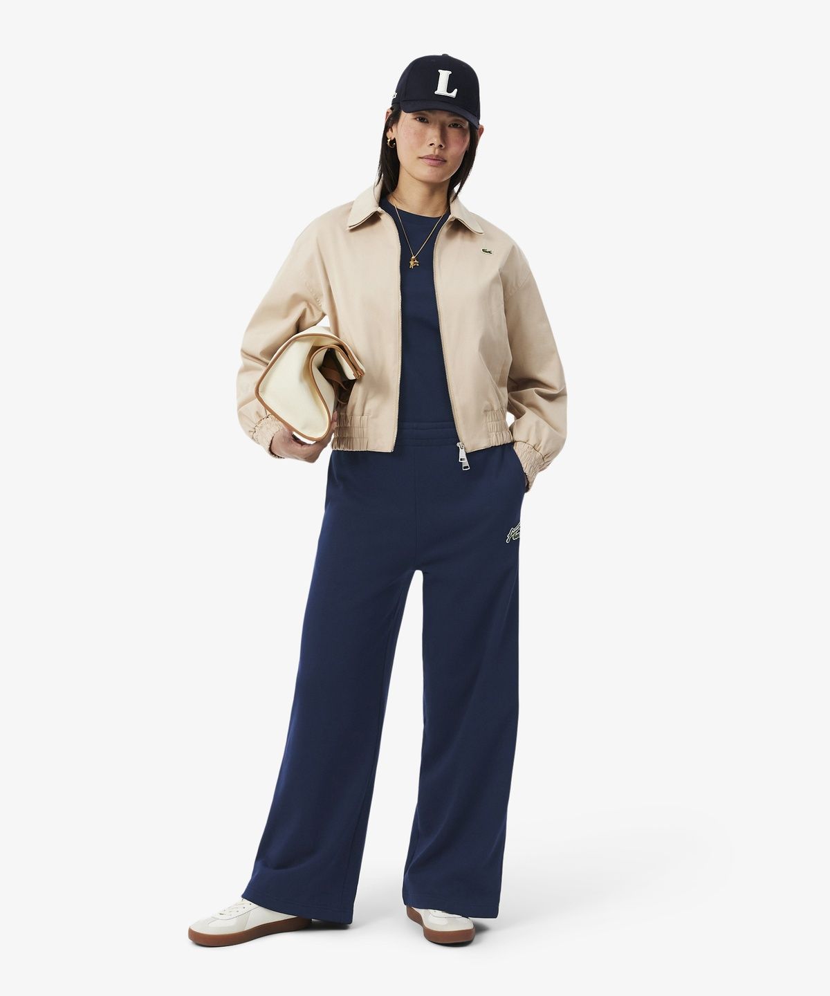 라코스테(LACOSTE) 여성 소프트브랜딩 긴팔 티셔츠 TF0221-56N 166