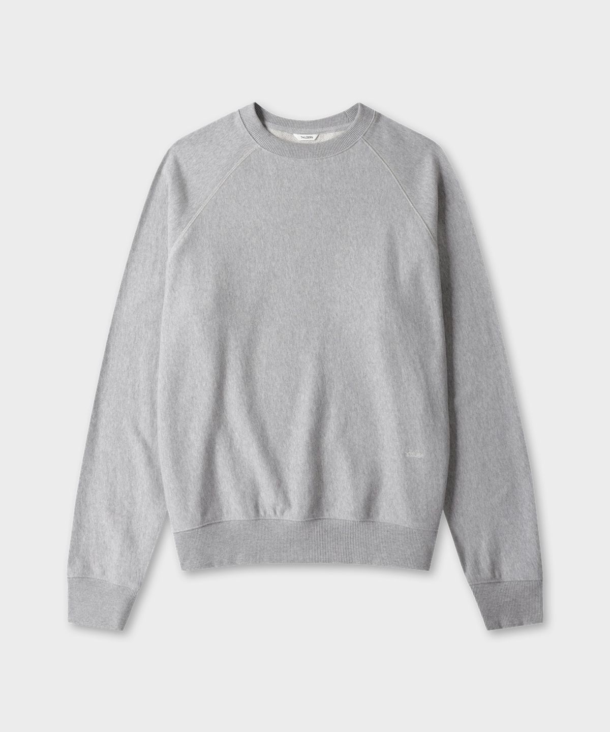 테일던(TAILDERN) Jonze Cotton Reglan Sweatshirts Grey