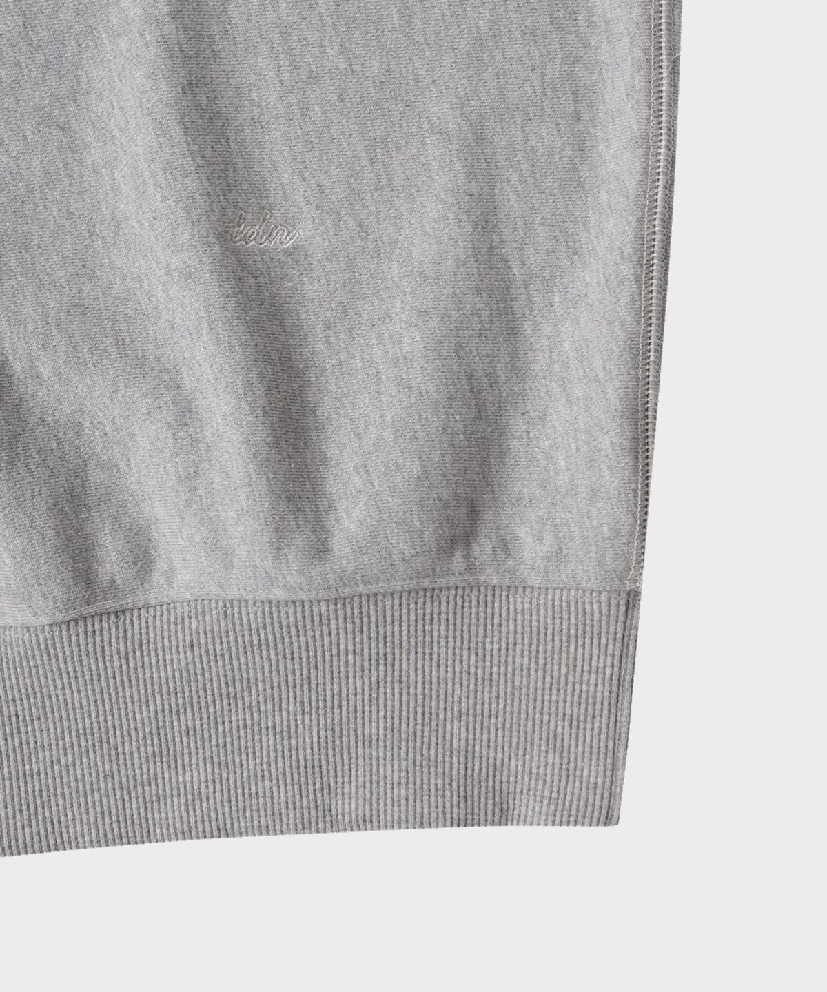 테일던(TAILDERN) Jonze Cotton Reglan Sweatshirts Grey