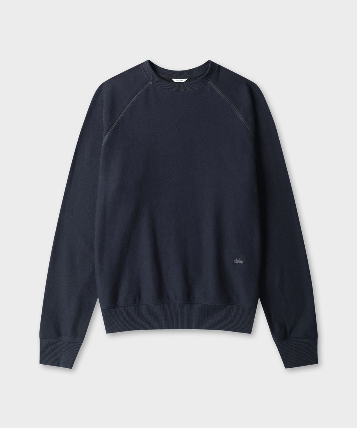 테일던(TAILDERN) Jonze Cotton Reglan Sweatshirts Navy