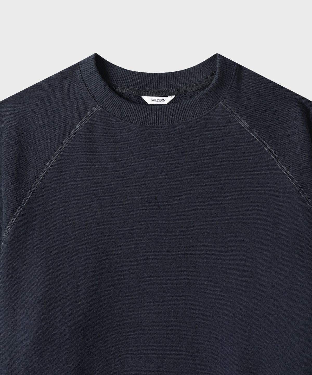 테일던(TAILDERN) Jonze Cotton Reglan Sweatshirts Navy