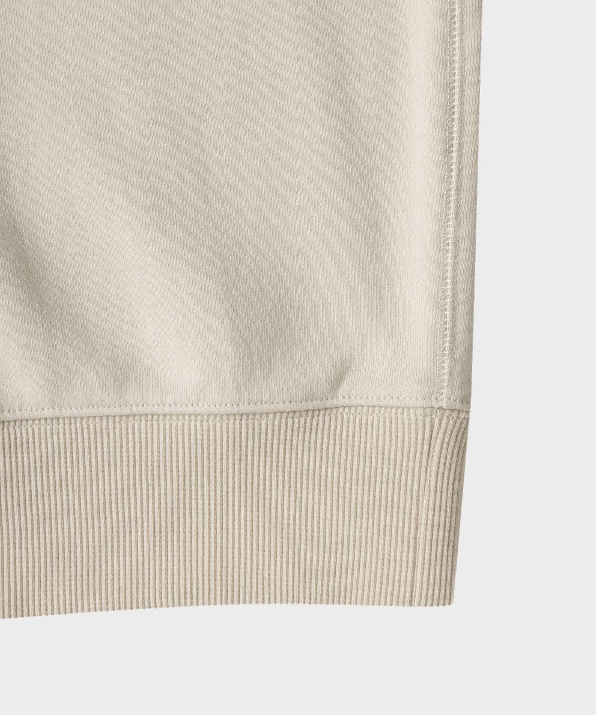 테일던(TAILDERN) Paul Cotton Quarter Zip-up Sweatshirts Beige