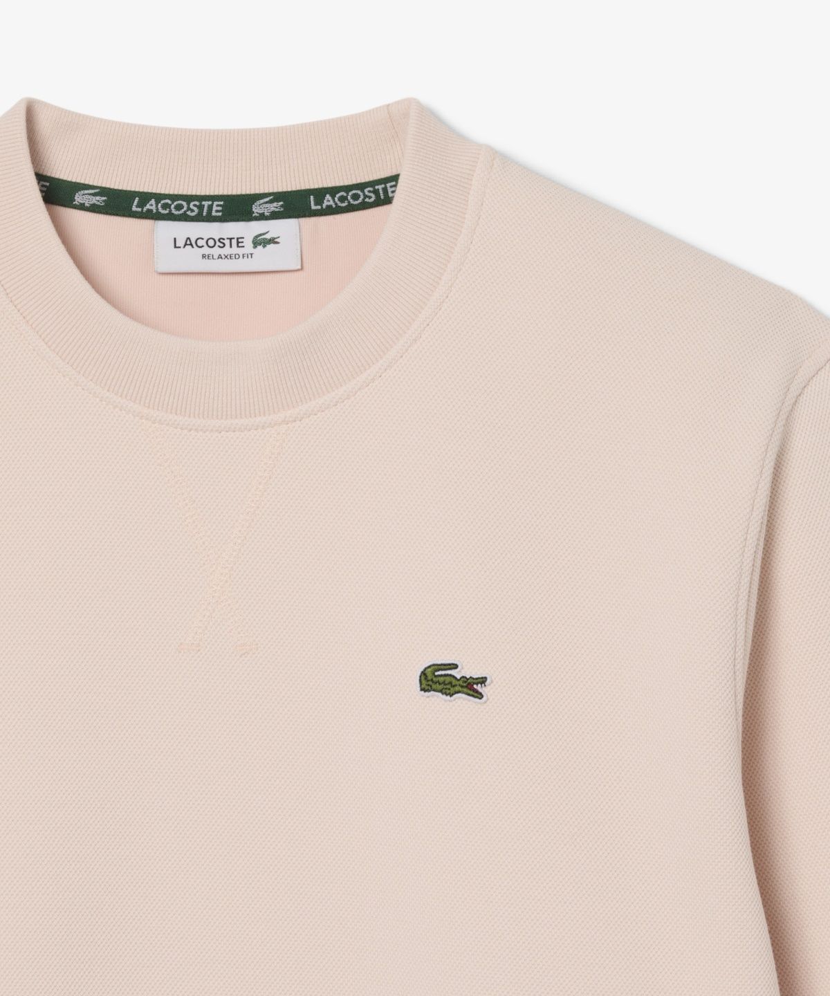 라코스테(LACOSTE) 여성 더블페이스 피케 스웻셔츠 SF5245-56N N6I