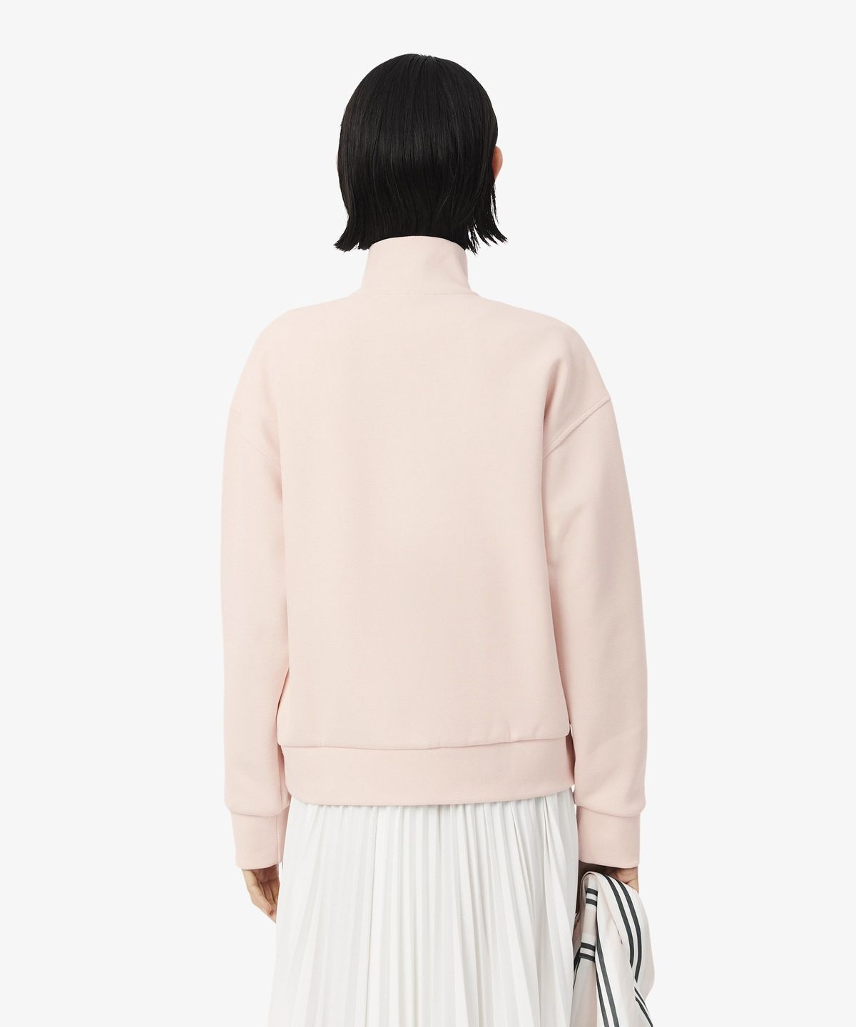 라코스테(LACOSTE) 여성 더블페이스 피케 하프집업 스웻셔츠 SF5271-56N N6I