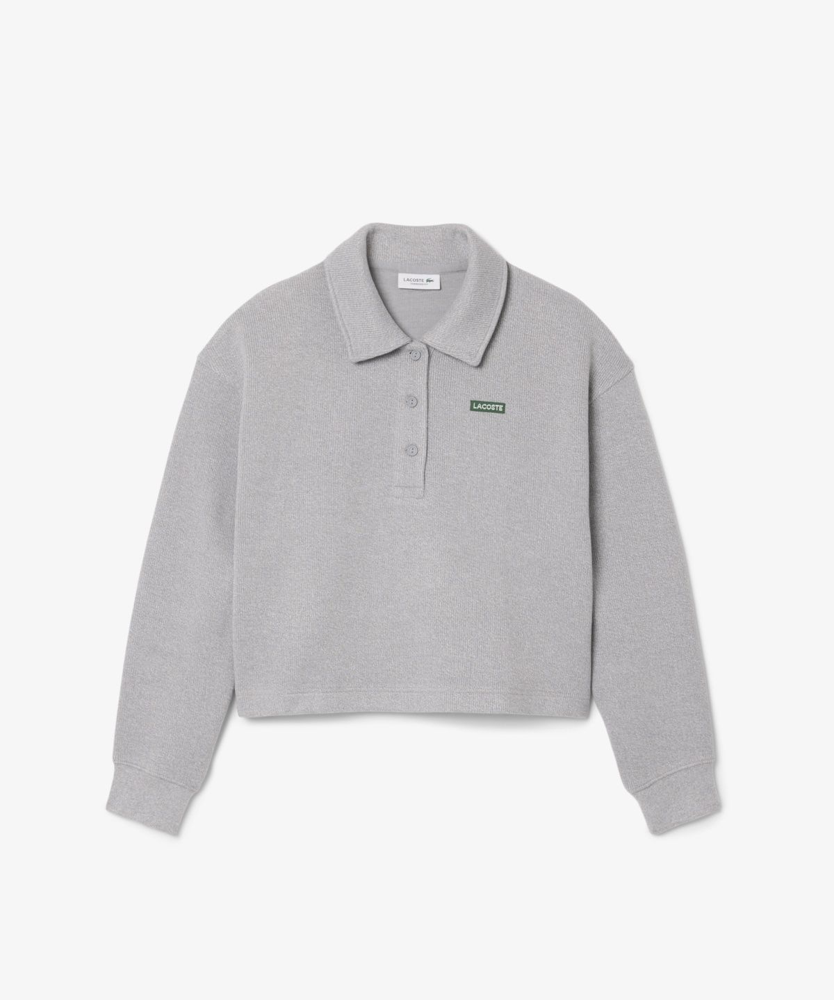 라코스테(LACOSTE) 여성 인터록 폴로카라 스웻셔츠 SF8368-56N CCA
