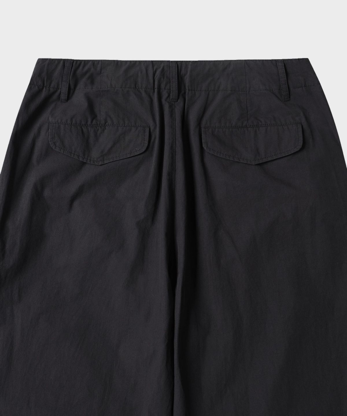 테일던(TAILDERN) Jaden Lightweight Parachute Pants Black