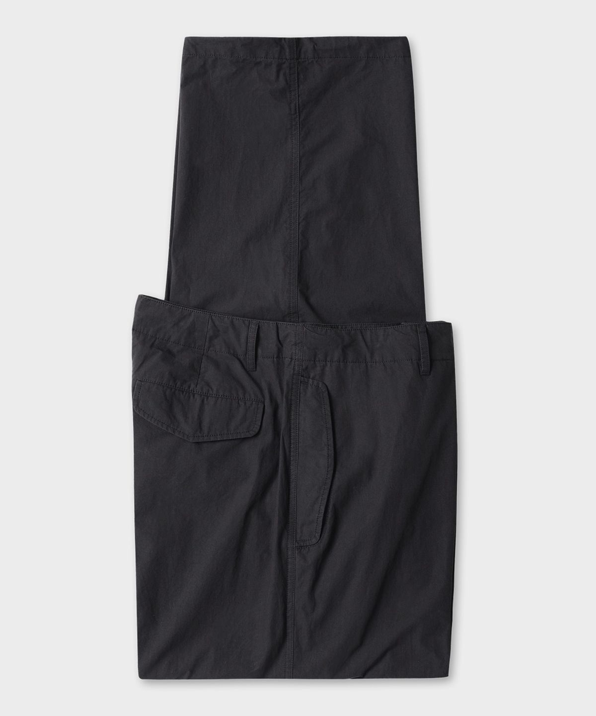 테일던(TAILDERN) Jaden Lightweight Parachute Pants Black