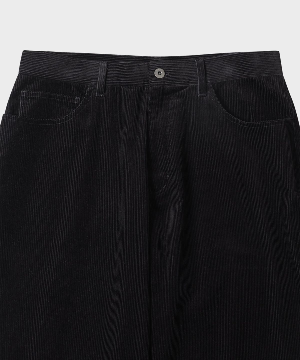 테일던(TAILDERN) Brad Corduroy Regular 5pocket Pants Black