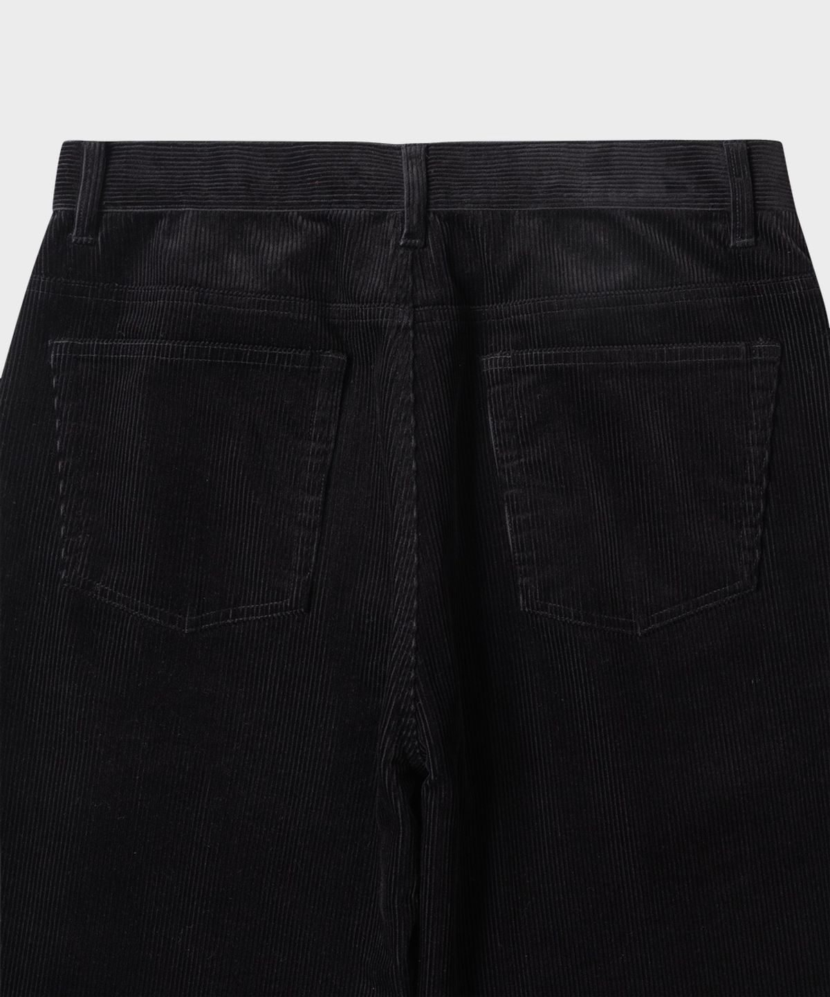 테일던(TAILDERN) Brad Corduroy Regular 5pocket Pants Black