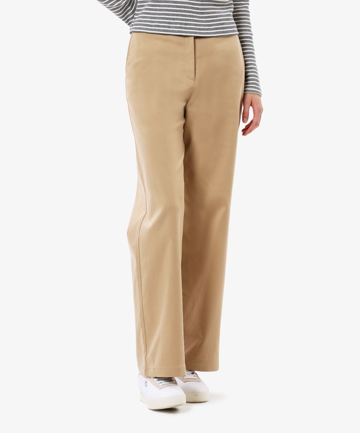 라코스테(LACOSTE) 여성 스트레이트 치노 팬츠 HF573E-56N 02S