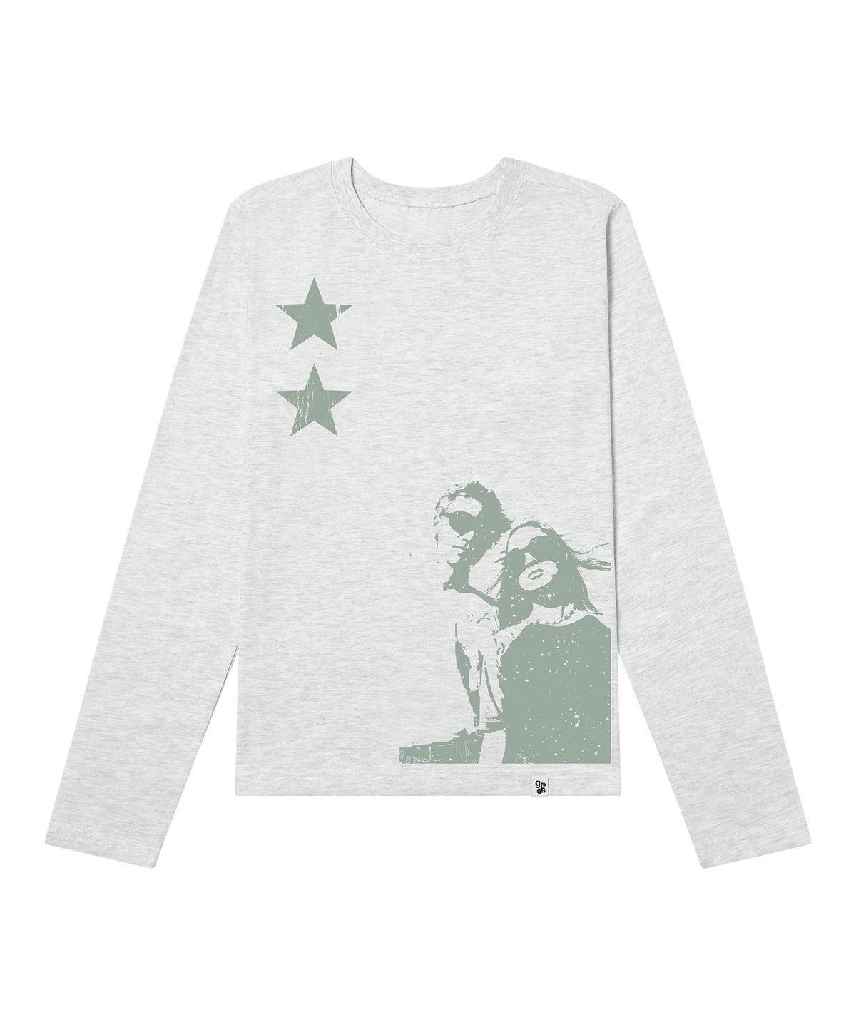 그레이버(GRAVER) [UNISEX]STAR2 롱슬리브 티셔츠_4color