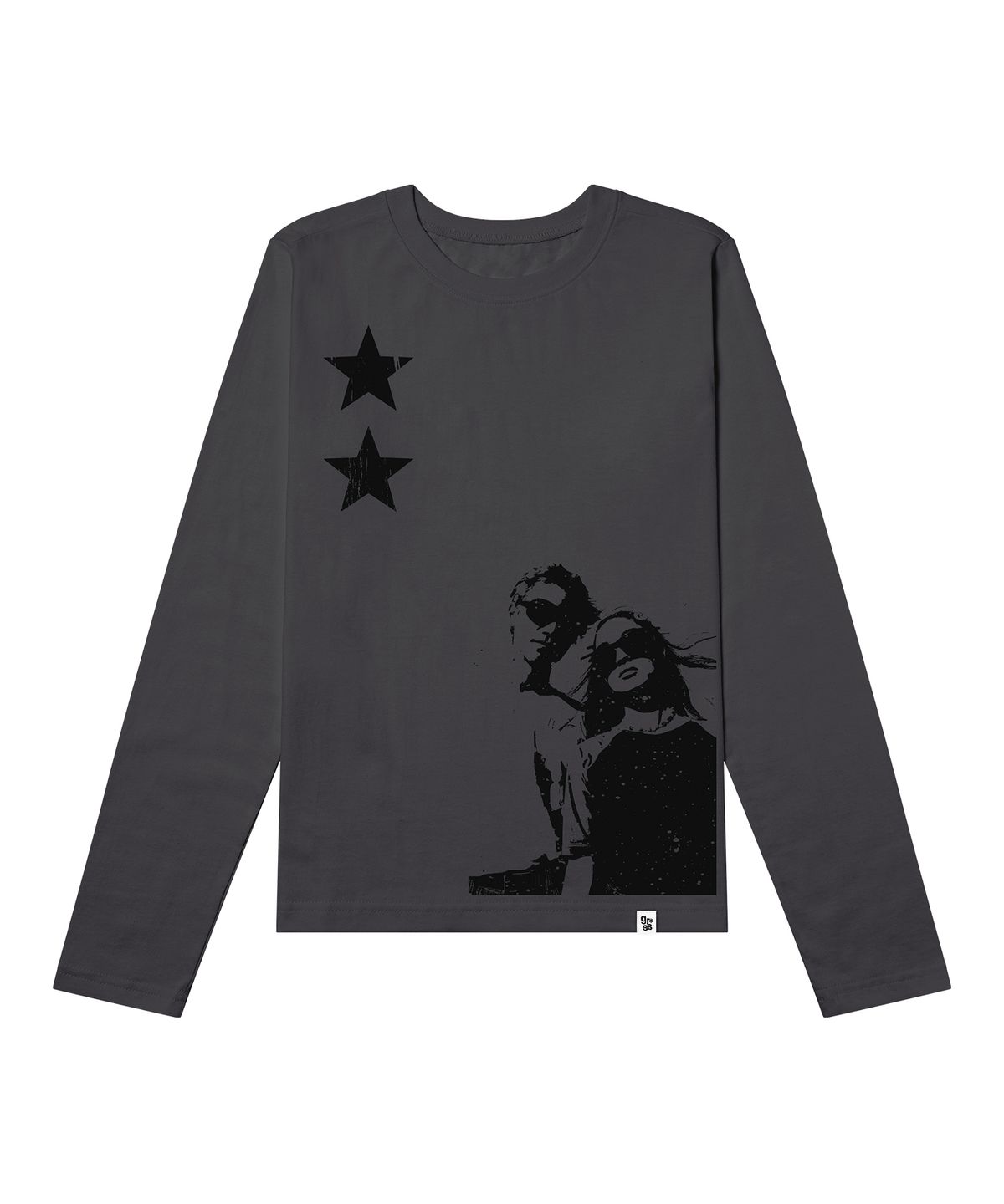 그레이버(GRAVER) [UNISEX]STAR2 롱슬리브 티셔츠_4color