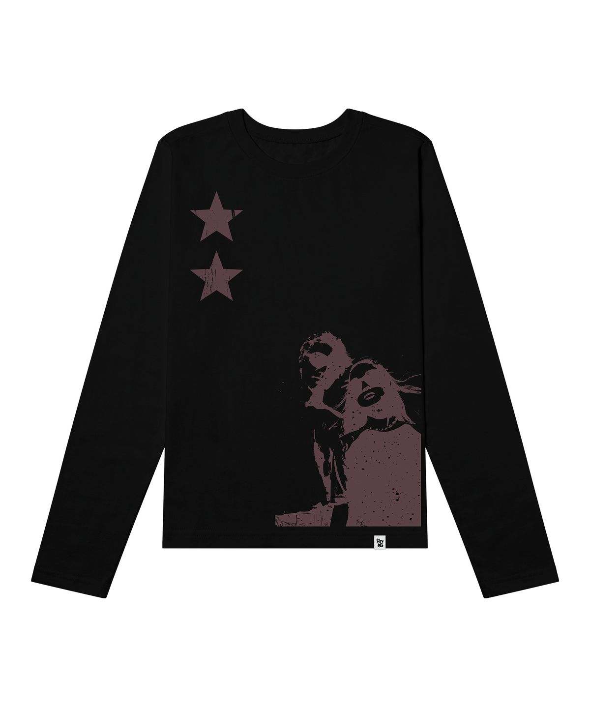 그레이버(GRAVER) [UNISEX]STAR2 롱슬리브 티셔츠_4color