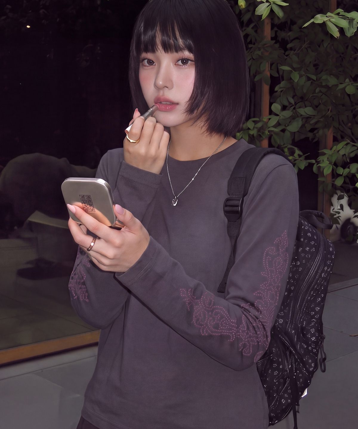 그레이버(GRAVER) [UNISEX]SIM SLEEVE 롱슬리브 티셔츠_3color