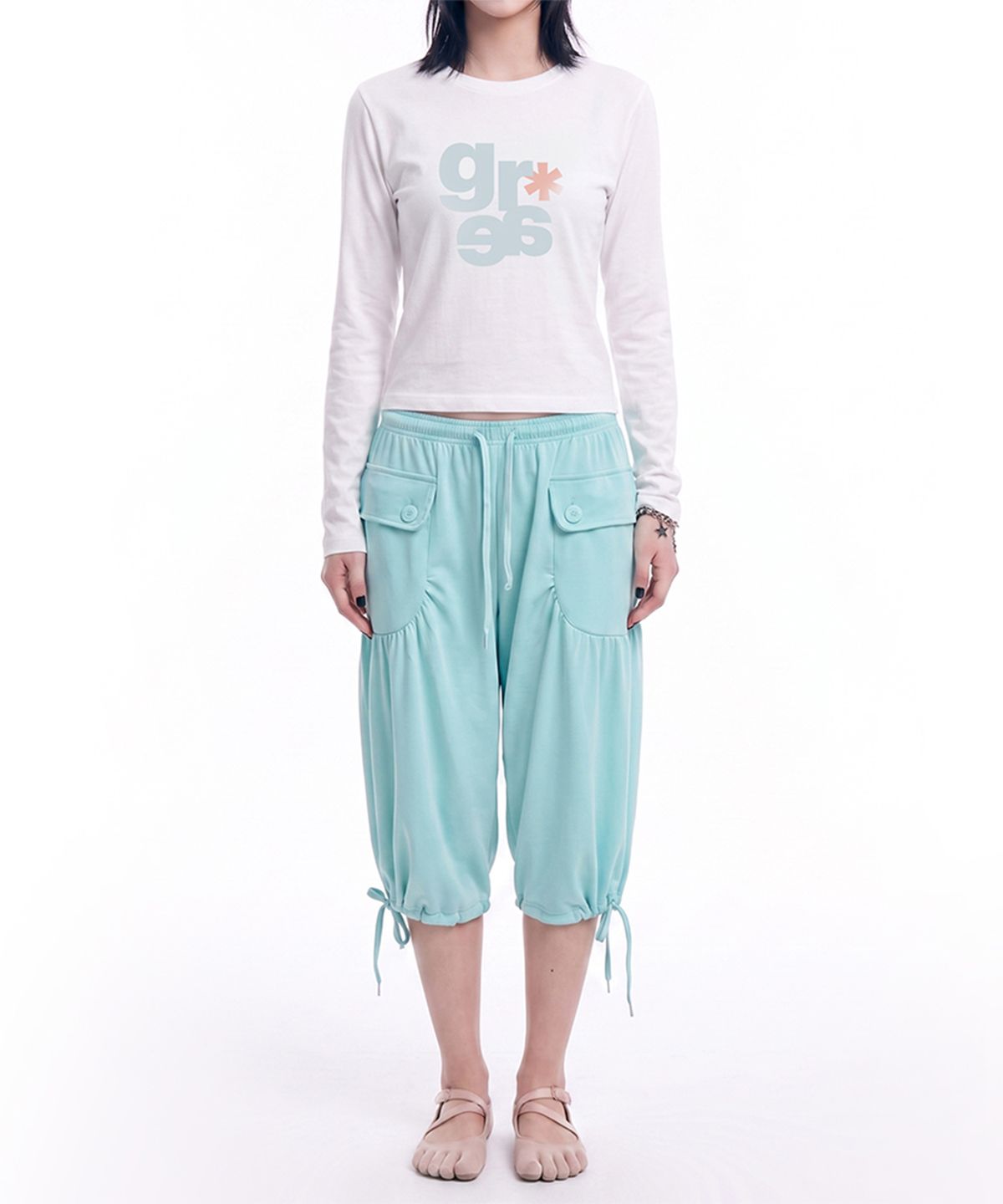 그레이버(GRAVER) [UNISEX]GRAE-S PASTEL 롱슬리브 티셔츠_3color