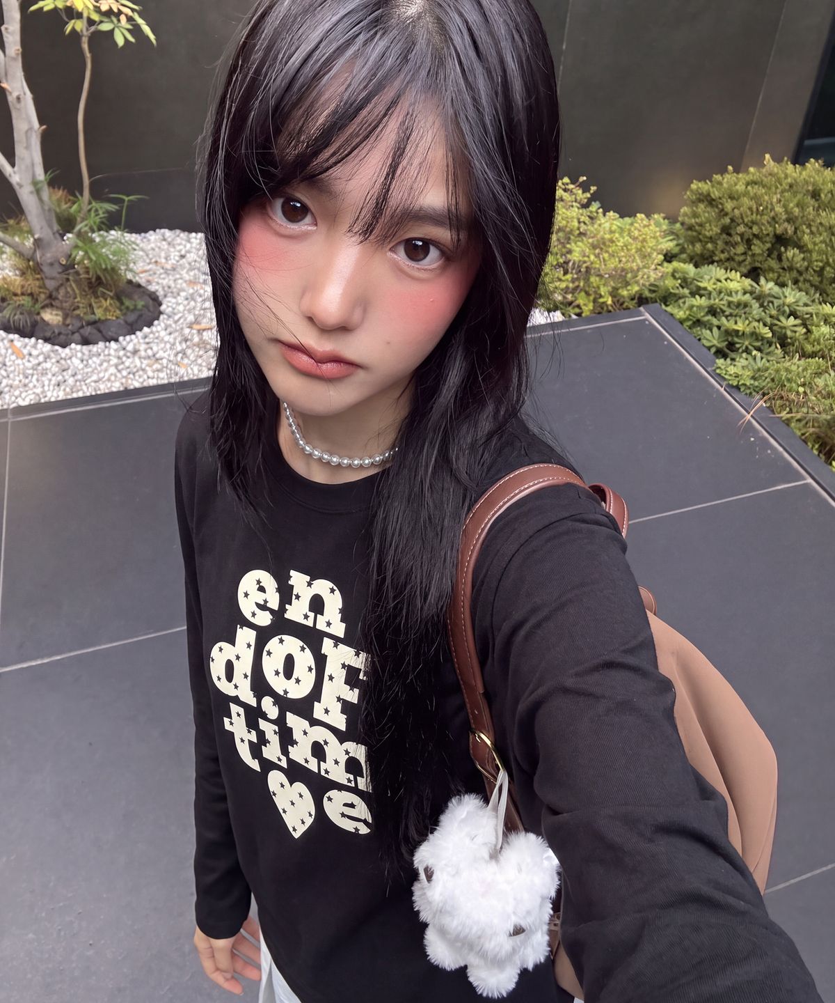 그레이버(GRAVER) [UNISEX]ENDOFTIME STARDOTS 롱슬리브 티셔츠_4color