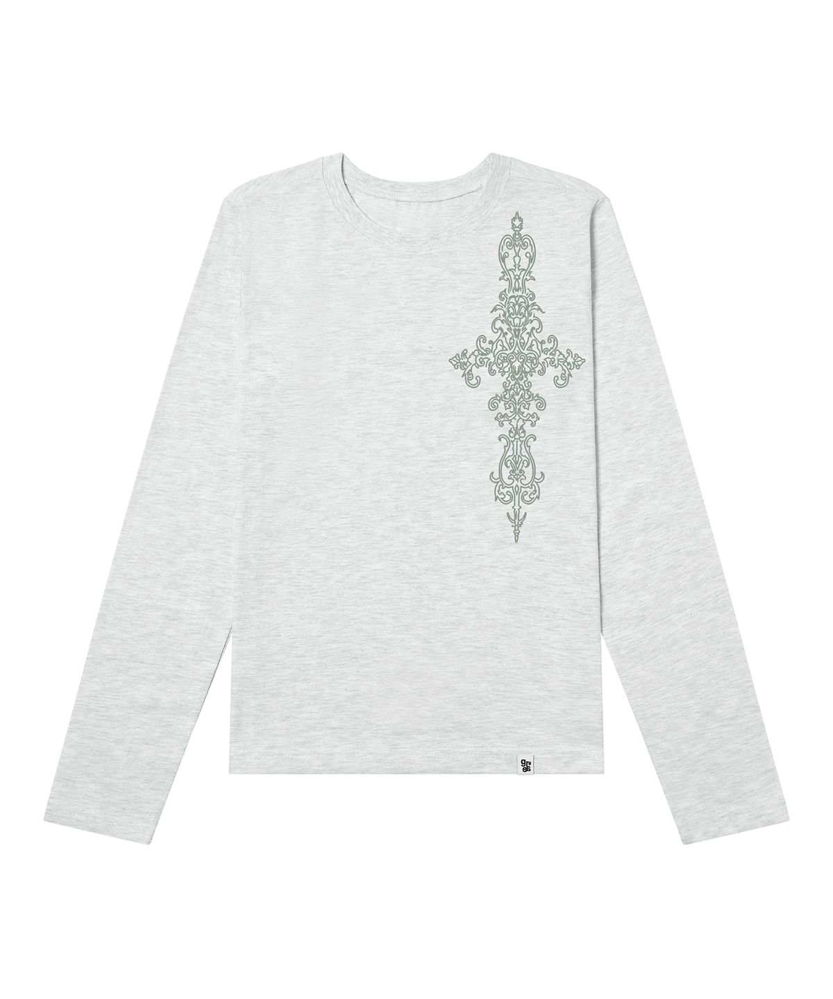 그레이버(GRAVER) [UNISEX]SIM CROSS 롱슬리브 티셔츠_4color